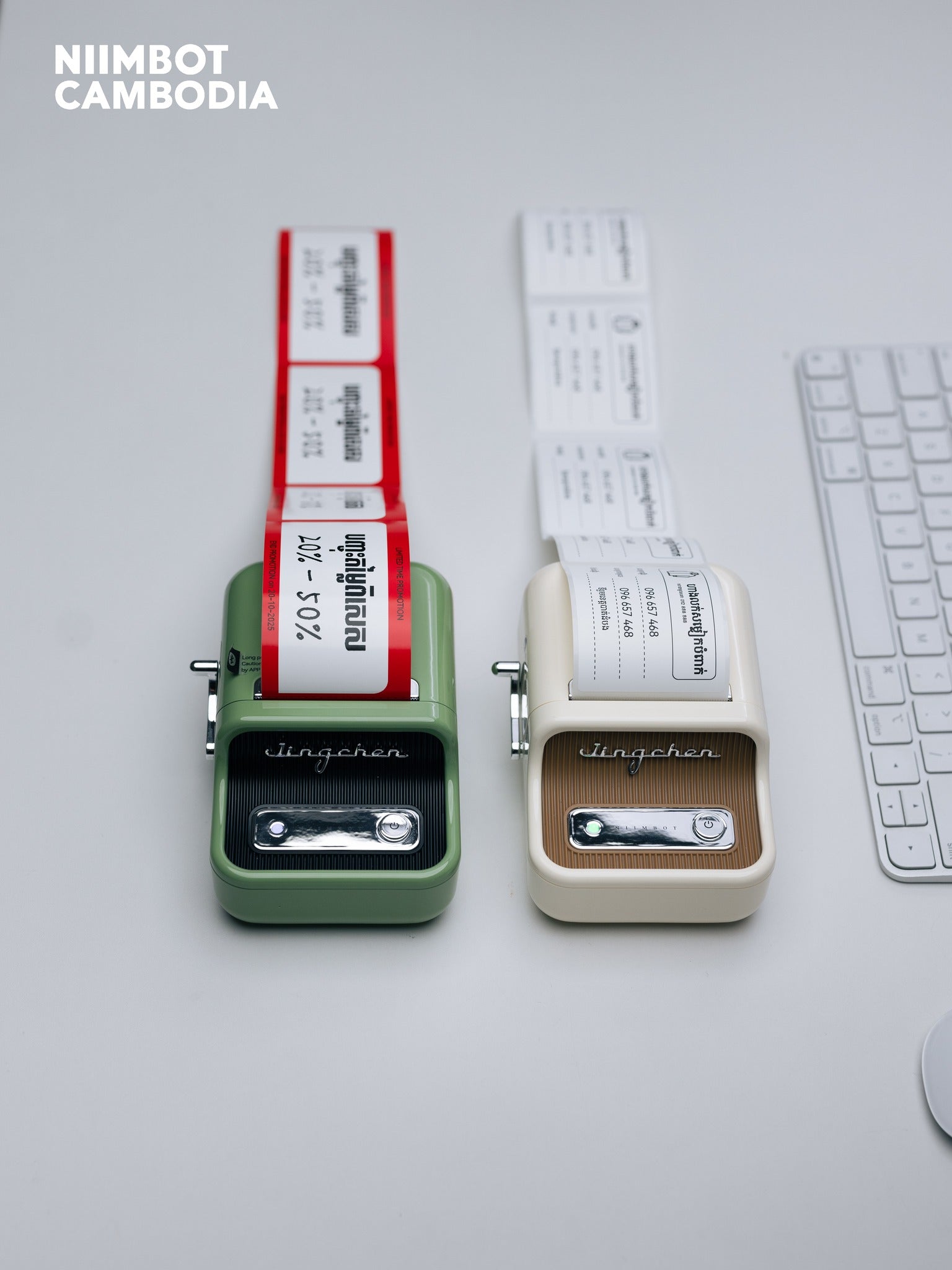 NIIMBOT B21 PRO Portable Inkless Thermal Label Printer