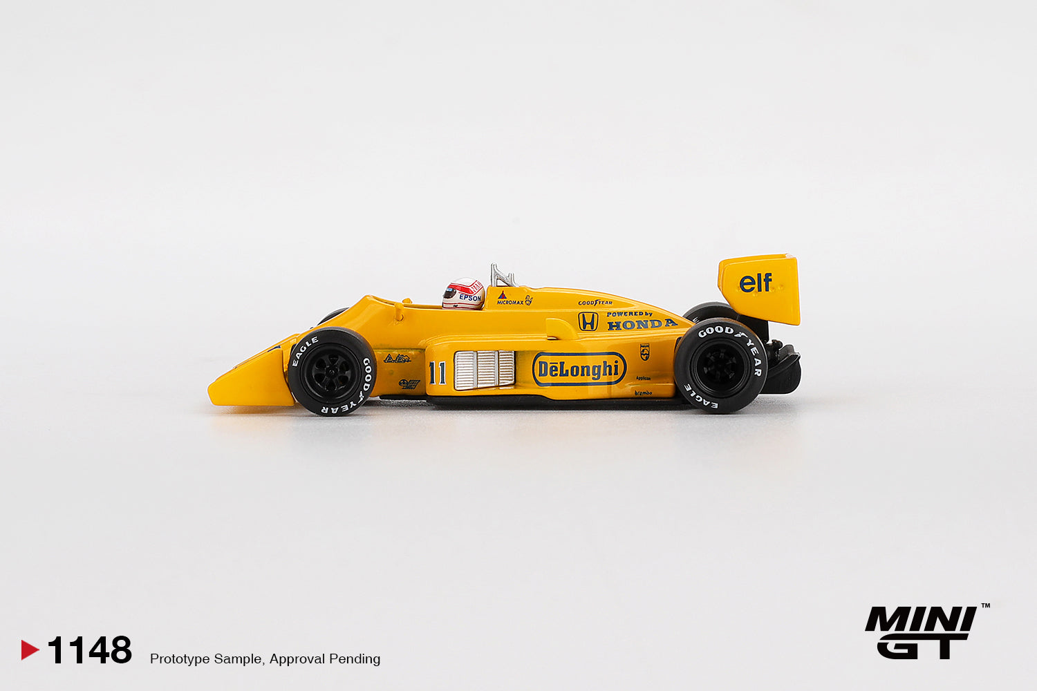 MINIGT - 1/64 Lotus 99T #11 Satoru Nakajima 1987 Monaco Grand Prix