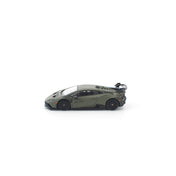 POP RACE 1/64 - LAMBORGHINI HURACAN STO VERDE TURBINE MATT