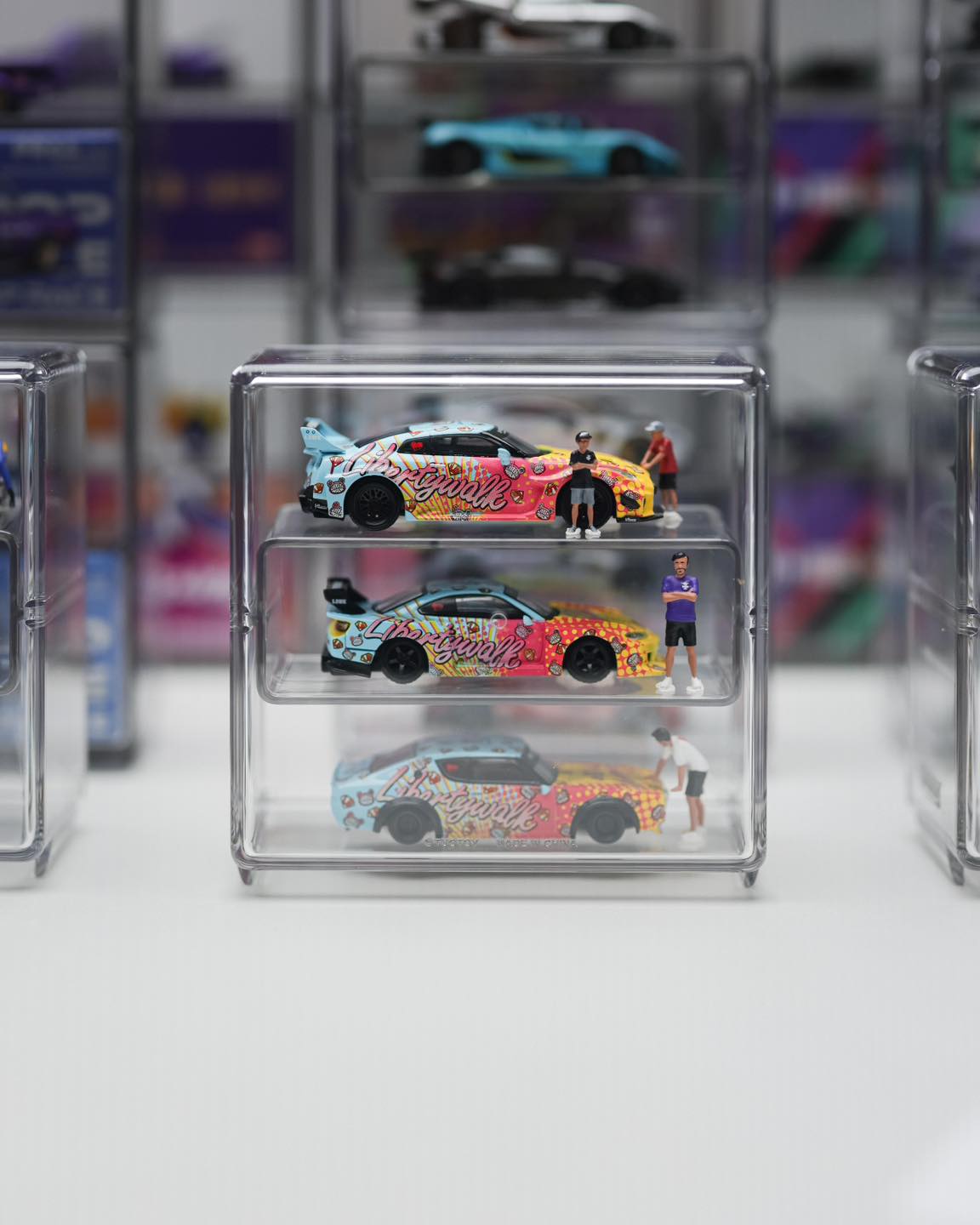 TuoToy 03 Standard Display Box Hotwheel - Inno - Kyosho
