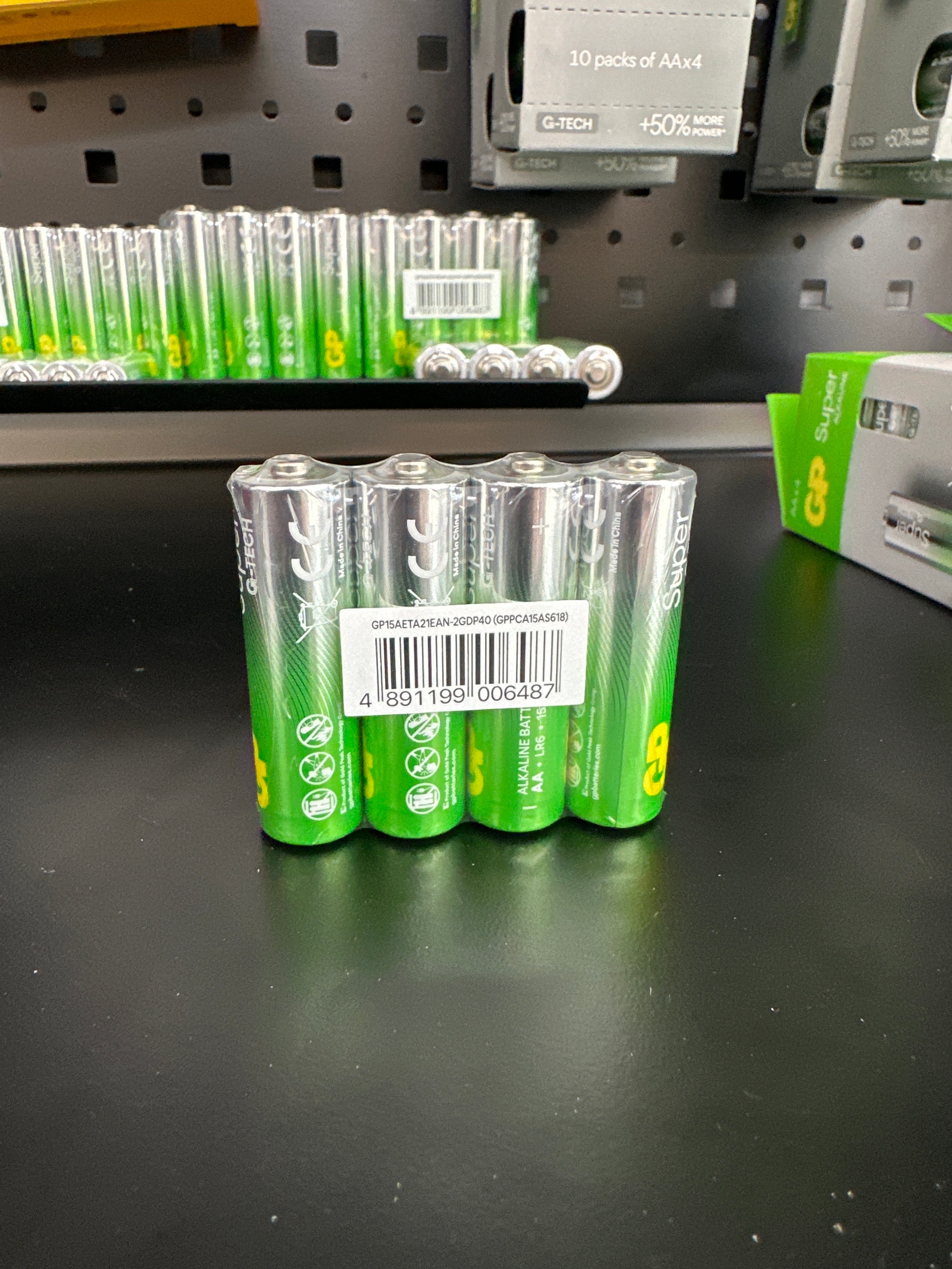 GP Super Alkaline AA4