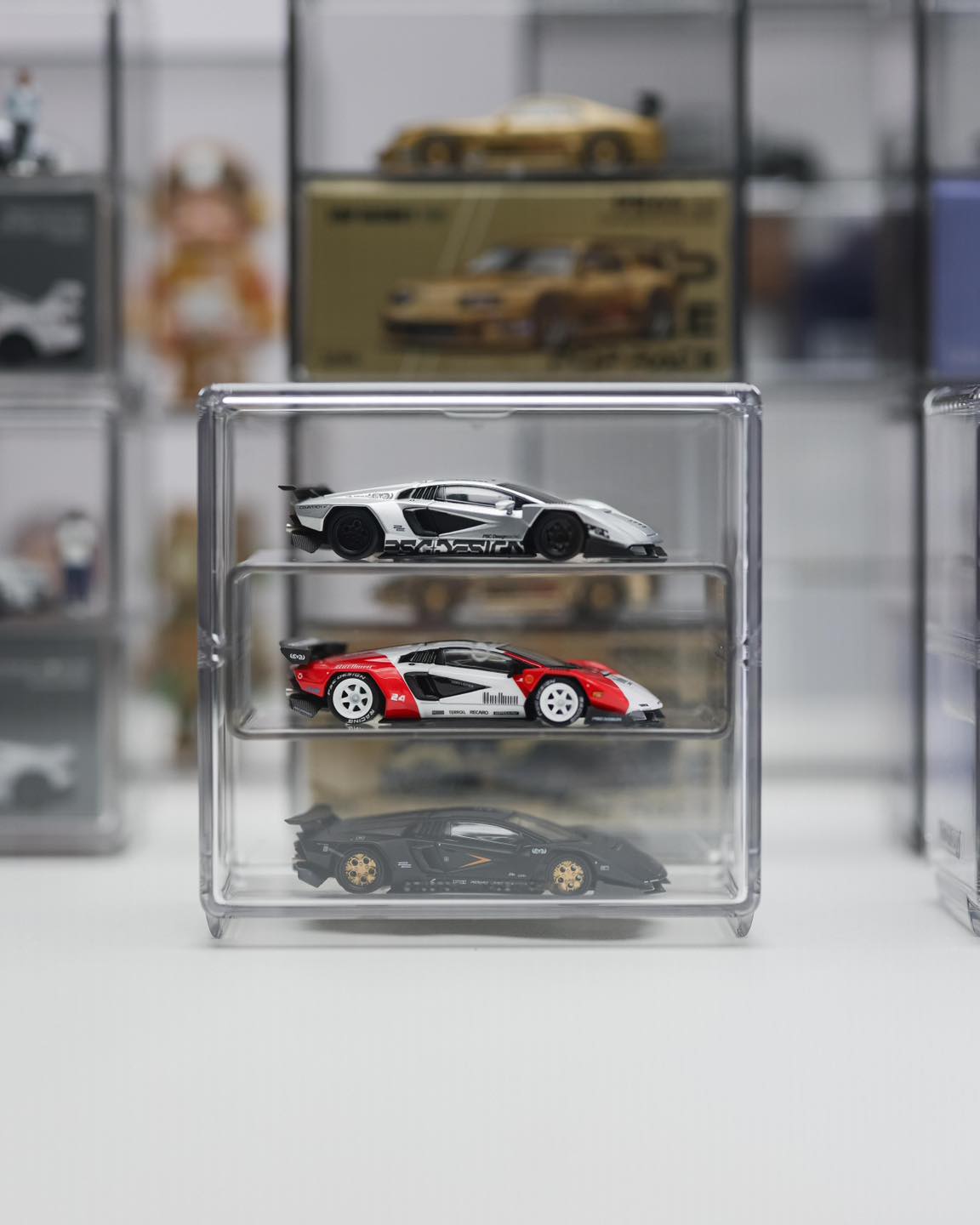 TuoToy 03 Standard Display Box Hotwheel - Inno - Kyosho