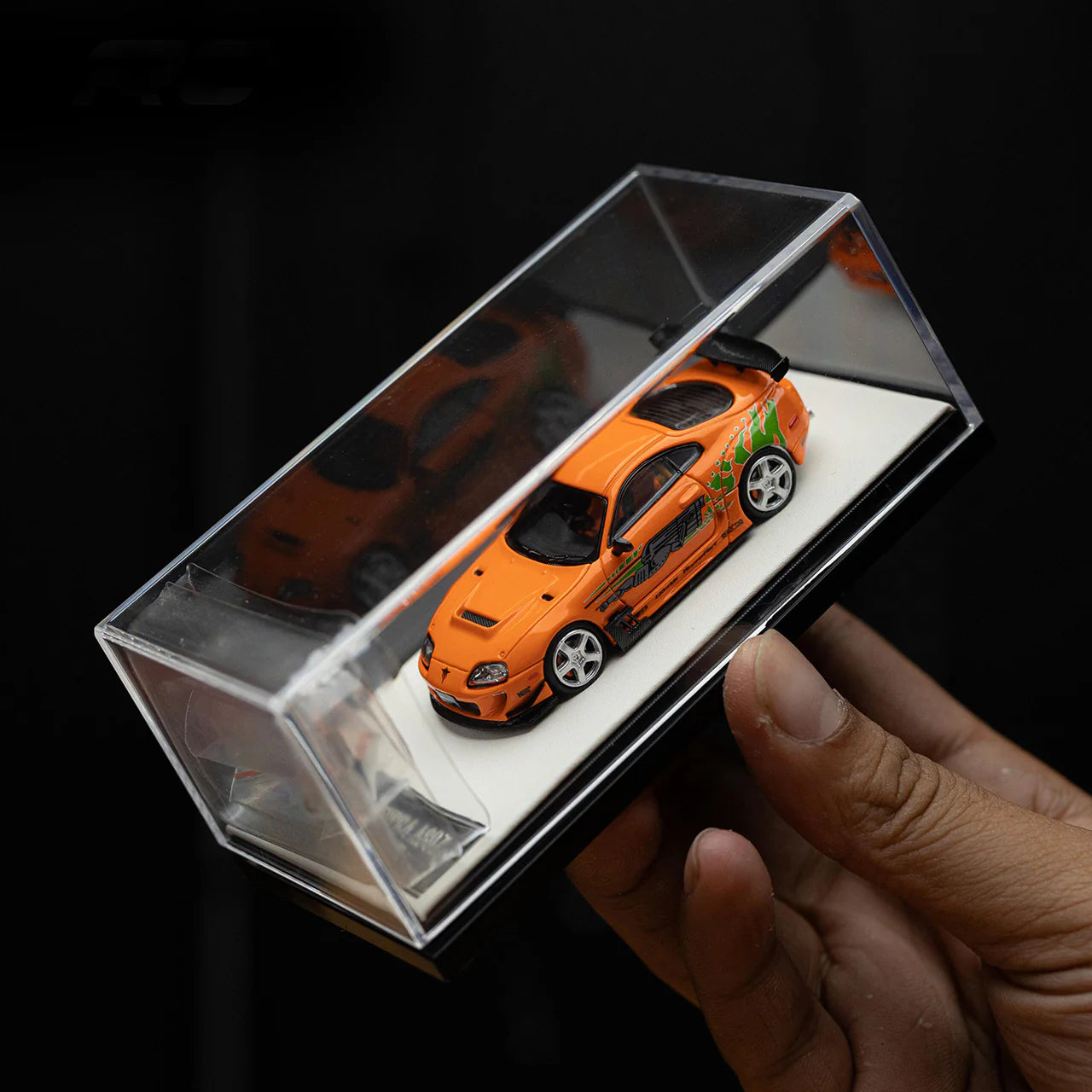 TOYOTA SUBARU A80Z PAUL ORANGE