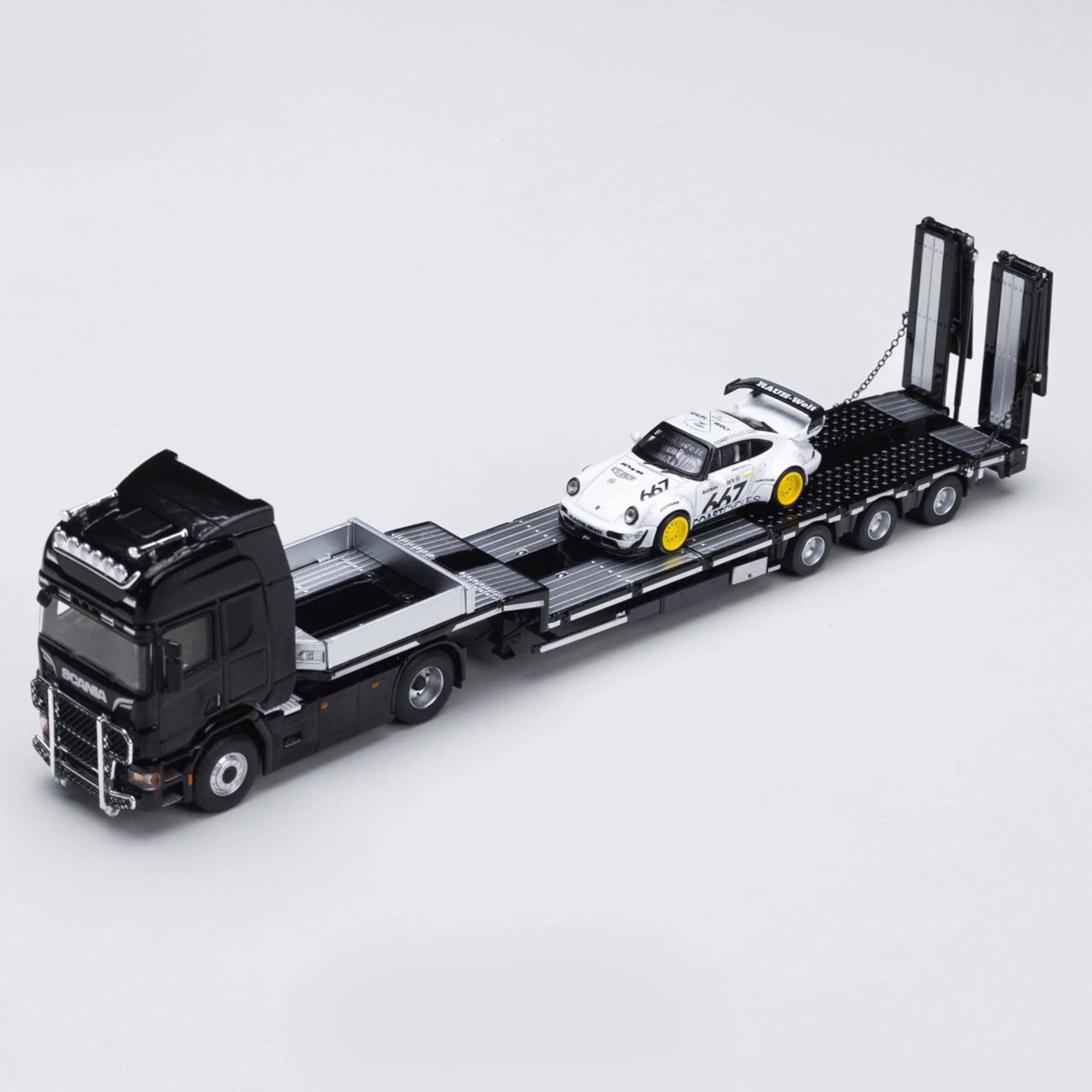 SCANIA TRAILER TRANSPORTER – BLACK