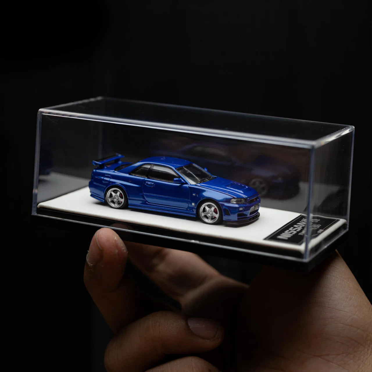 NISSAN GTR34 OPEN COVER EDITION SPEED AND PASSION BLUE