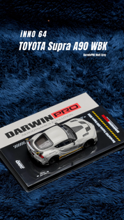 INNO 1:64 Toyota SUPRA A90 Darwin PRO in Matte Grey