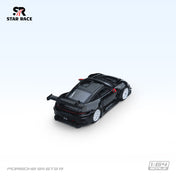 SR 1:64 Porsche 911 GT3 R Black and White Double Streak