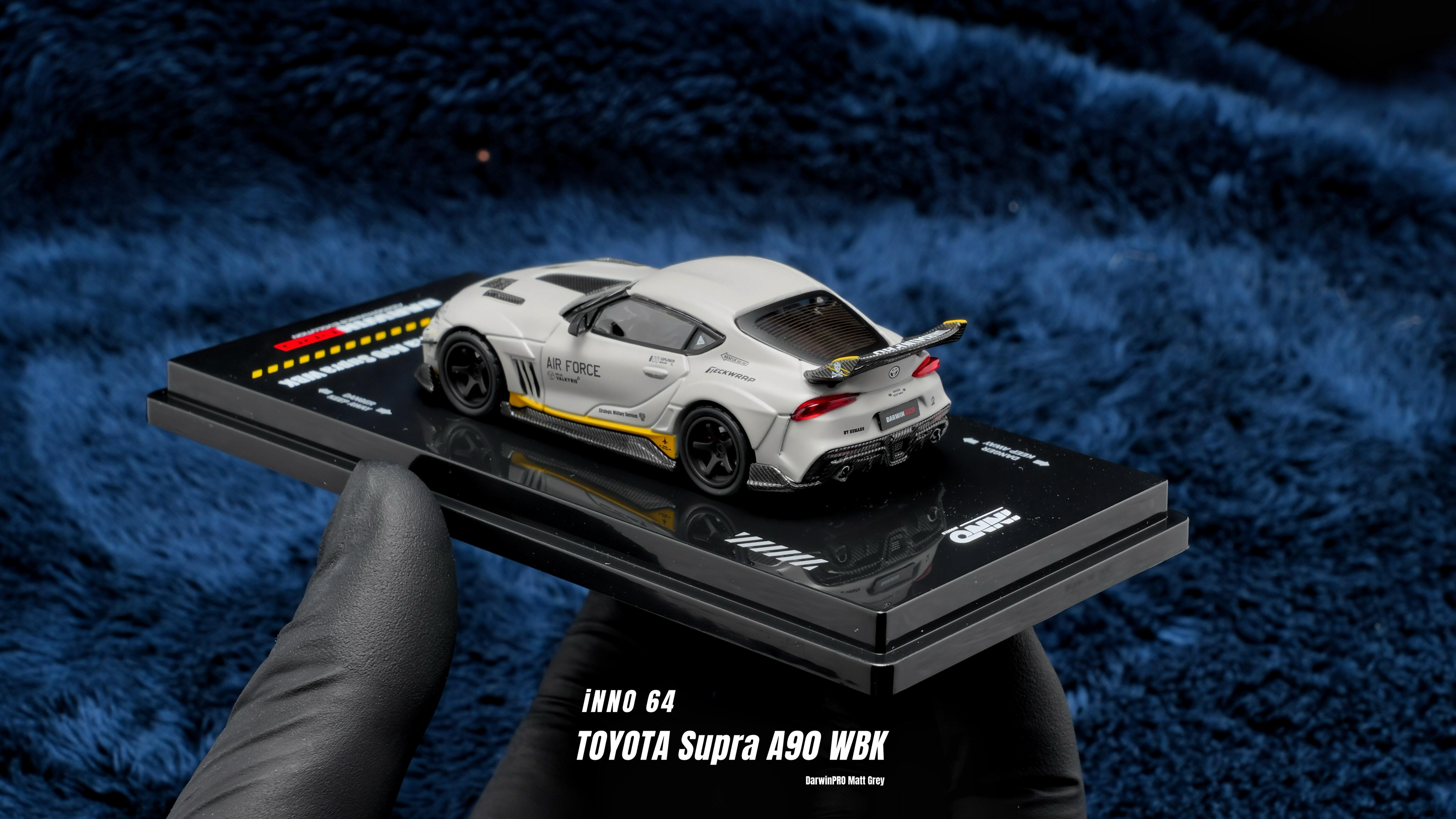 INNO 1:64 Toyota SUPRA A90 Darwin PRO in Matte Grey
