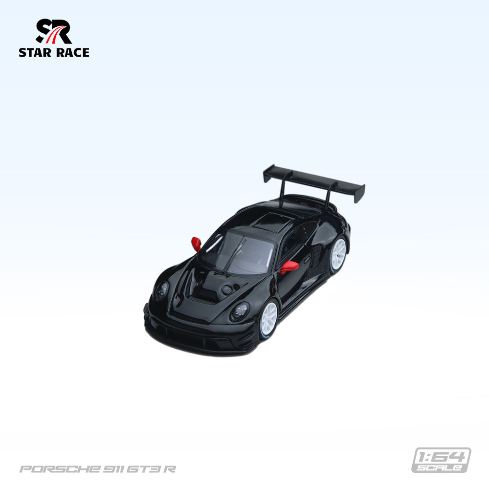 SR 1:64 Porsche 911 GT3 R Black and White Double Streak