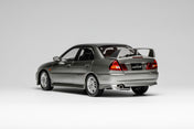 1/18 The Mitsubishi Lancer Evolution IV in Steel Silver - MOTORHELIX