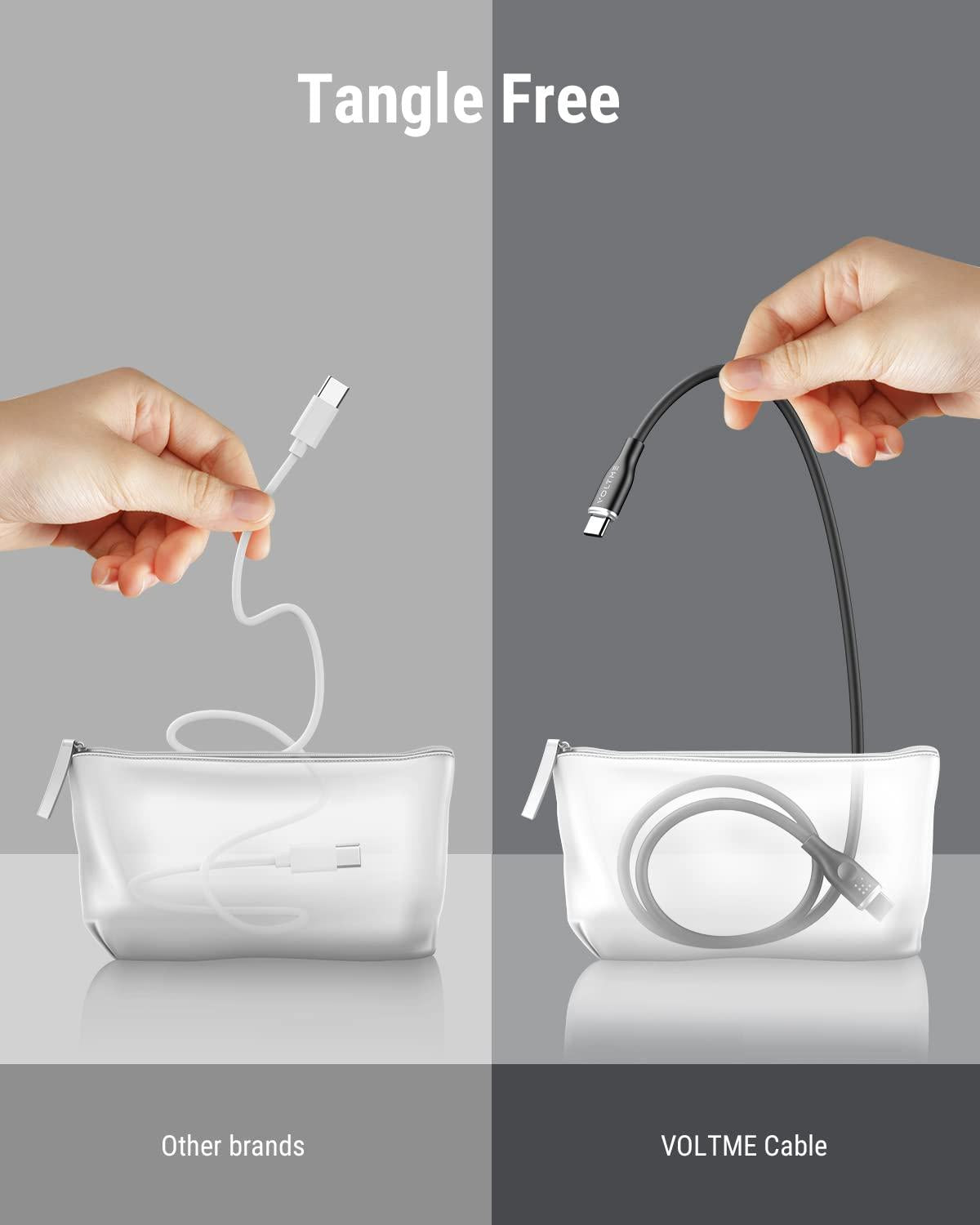 VOLTME, POWERLINK MOSS CTC 3.3FT (5A, 100W) EMARKER | BLACK