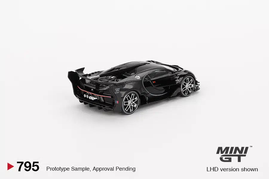 MINI GT 1:64 Bugatti Vision Gran Turismo in Black