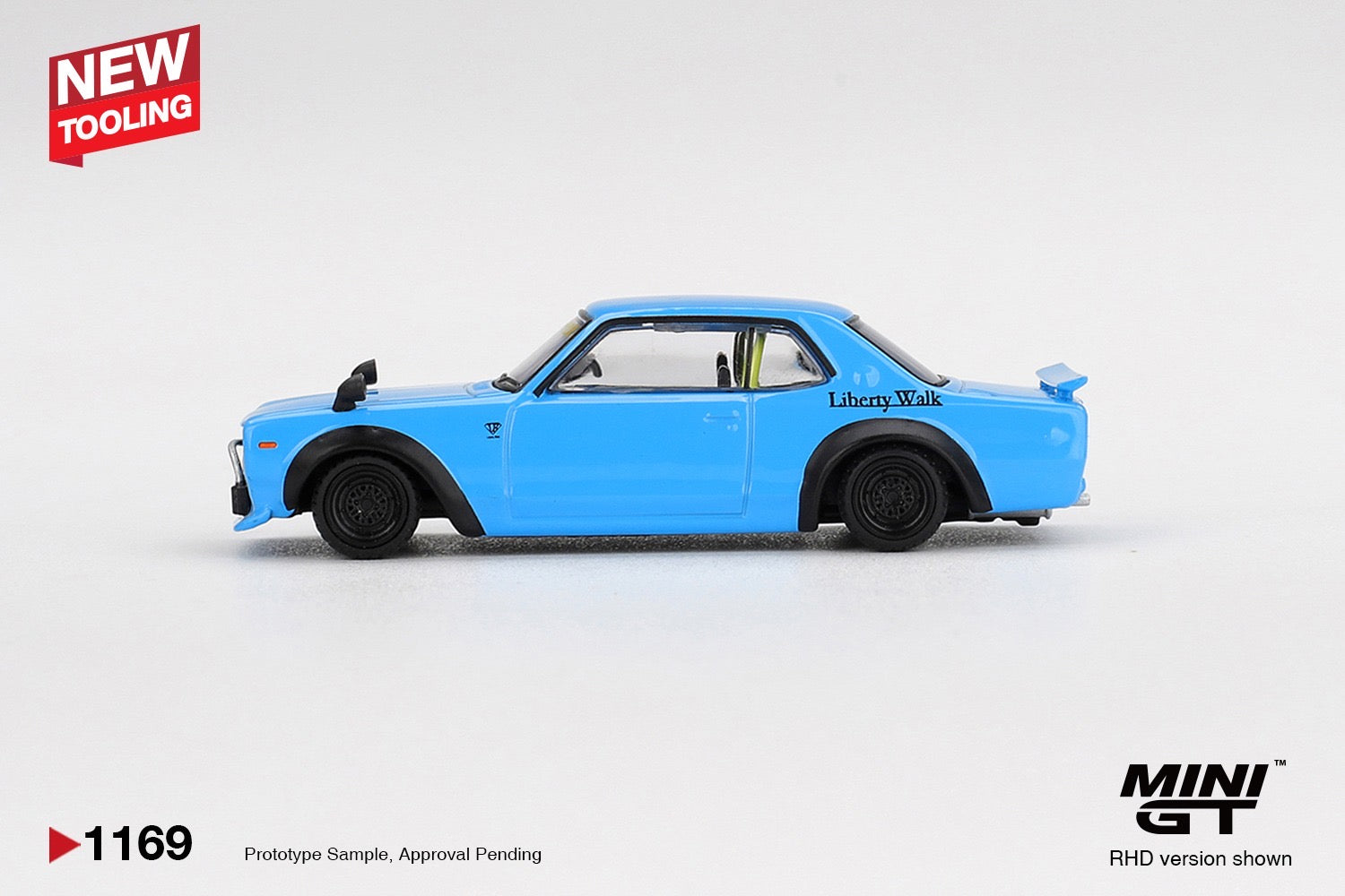 MINIGT - 1/64 Nissan LB★Works HAKOSUKA Baby Blue