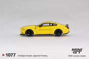 MINI GT 1/64 No.1077 LB-WORKS FORD MUSTANG Triple Yellow