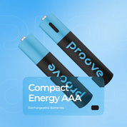 Rechargeable batteries AAA 740mWh