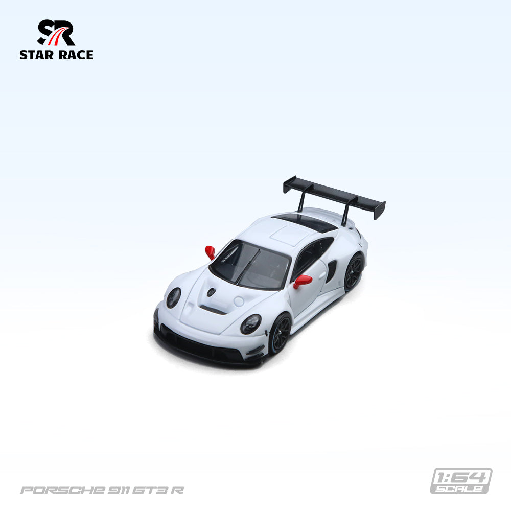 SR 1:64 Porsche 911 GT3 R Black and White Double Streak
