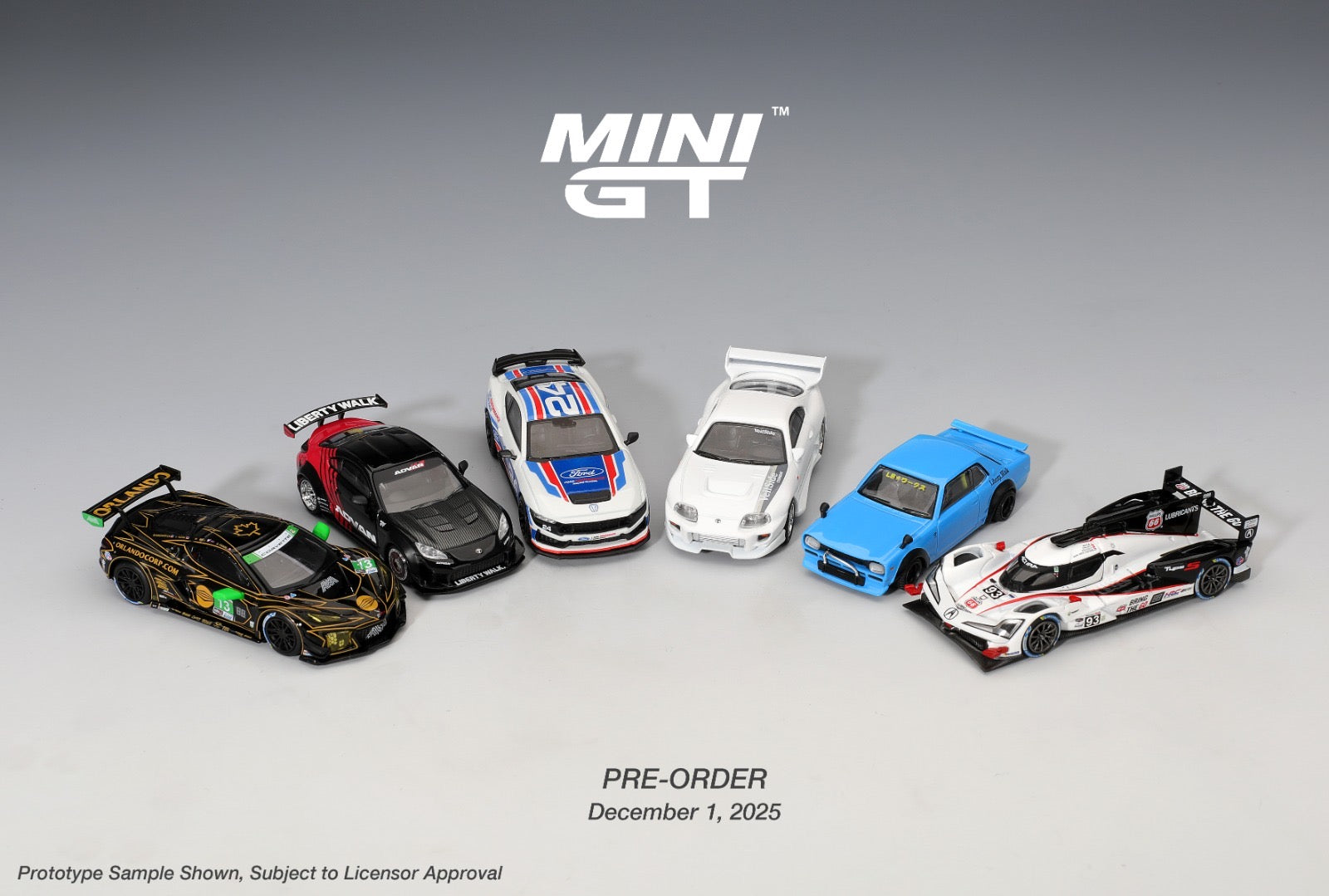 MINIGT - 1/64 Nissan LB★Works HAKOSUKA Baby Blue