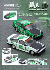 INNO64 - Toyota Sprinter Trueno AE86 "Keiichi Tsukiya" (With Chase Car)