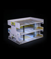 MoreArt1:64 Japanese Parking Building Scene B Simulation Model