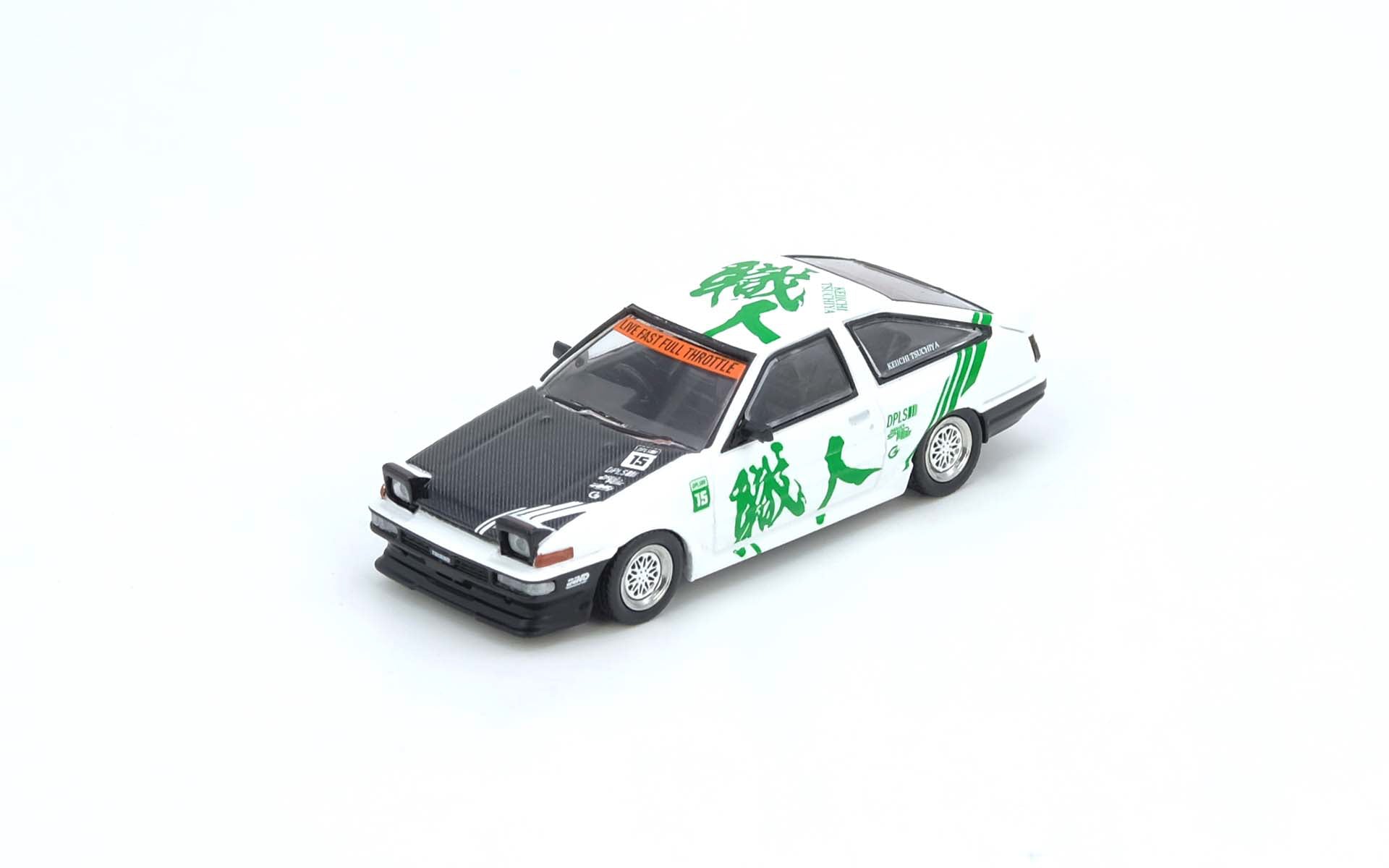 INNO64 - Toyota Sprinter Trueno AE86 "Keiichi Tsukiya" (With Chase Car)