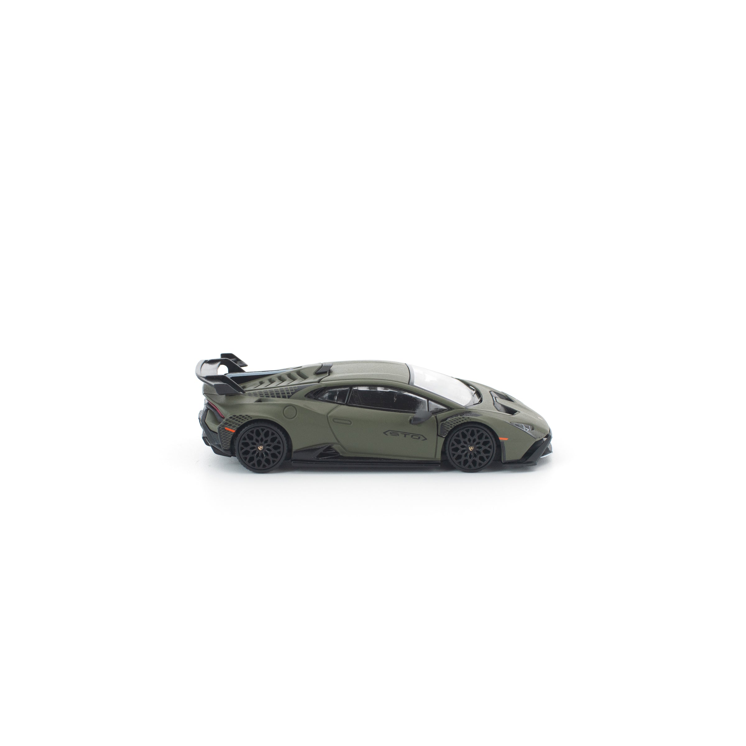 POP RACE 1/64 - LAMBORGHINI HURACAN STO VERDE TURBINE MATT