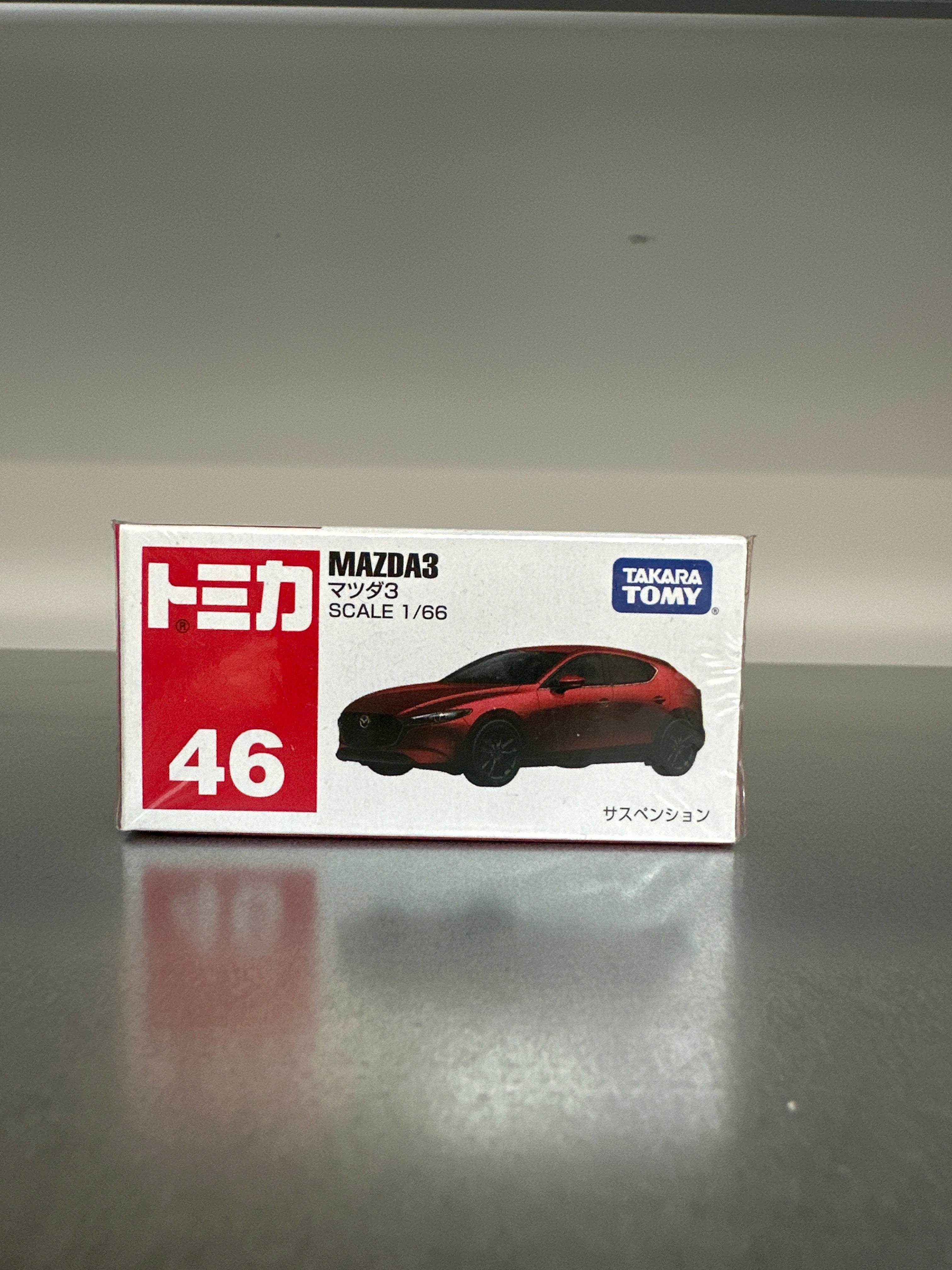 Tomica 1/64 Mazda 3 Red