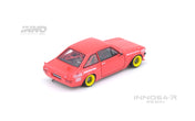 INNO64 - FORD ESCORT MK2 PANDEM "EMOTION" RETRO HAVOC Red / Blue resin