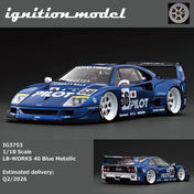 IGNITION MODEL LB-WORKS 40 Blue Metallic IG3753