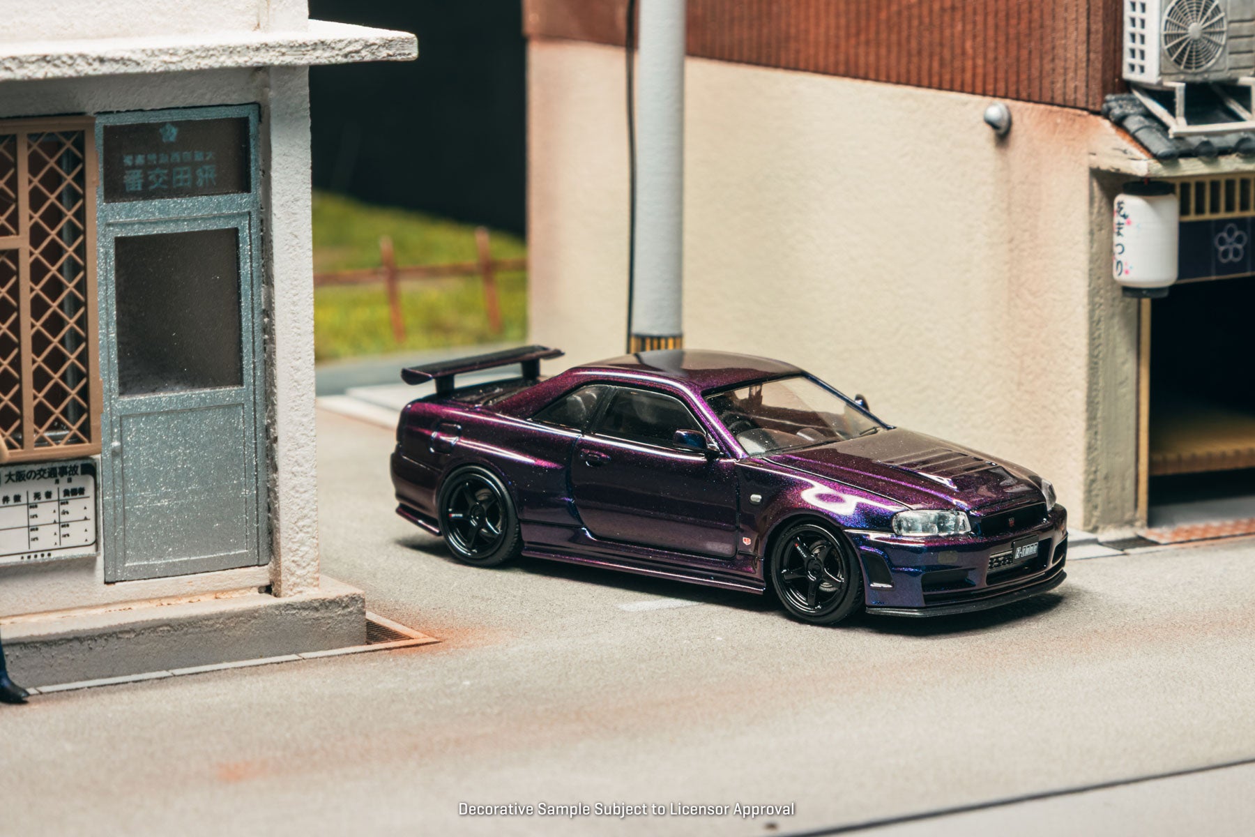 IG + TW Nismo R34 GT-R Z-tune Purple Metallic