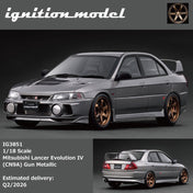 IGNITION MODEL Mitsubishi LANCER EVOLUTION Ⅳ (CN9A) Gun Metallic IG3851