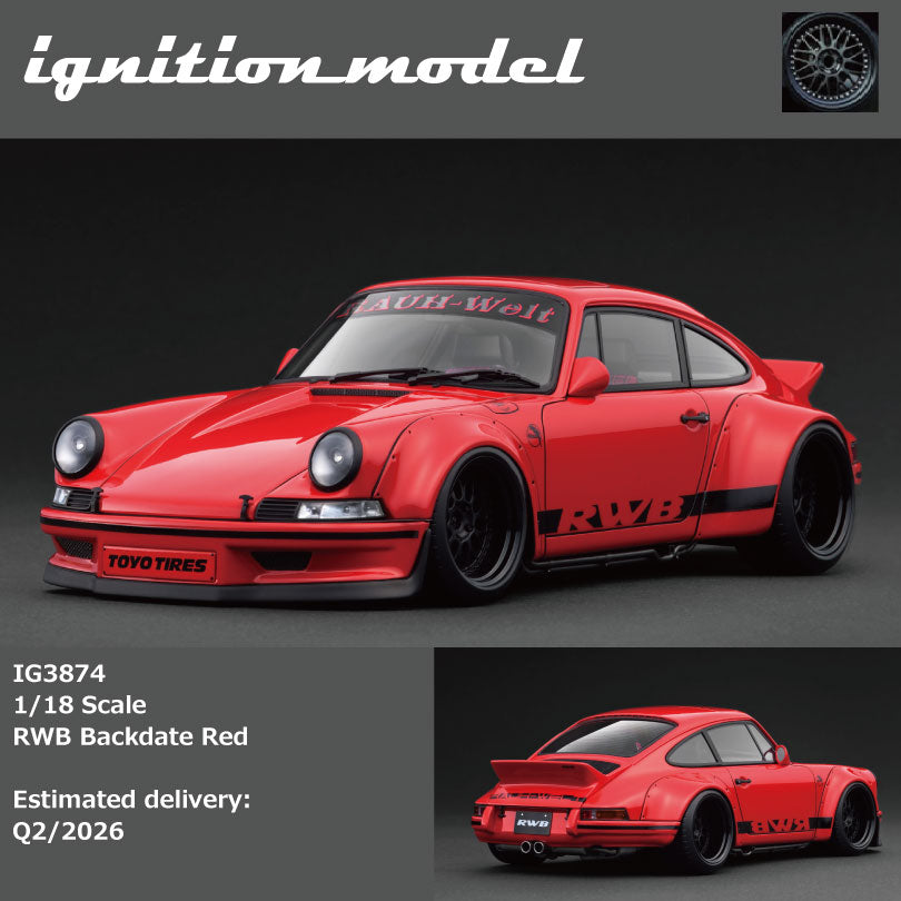 IGNITION MODEL RWB Backdate Red IG3874