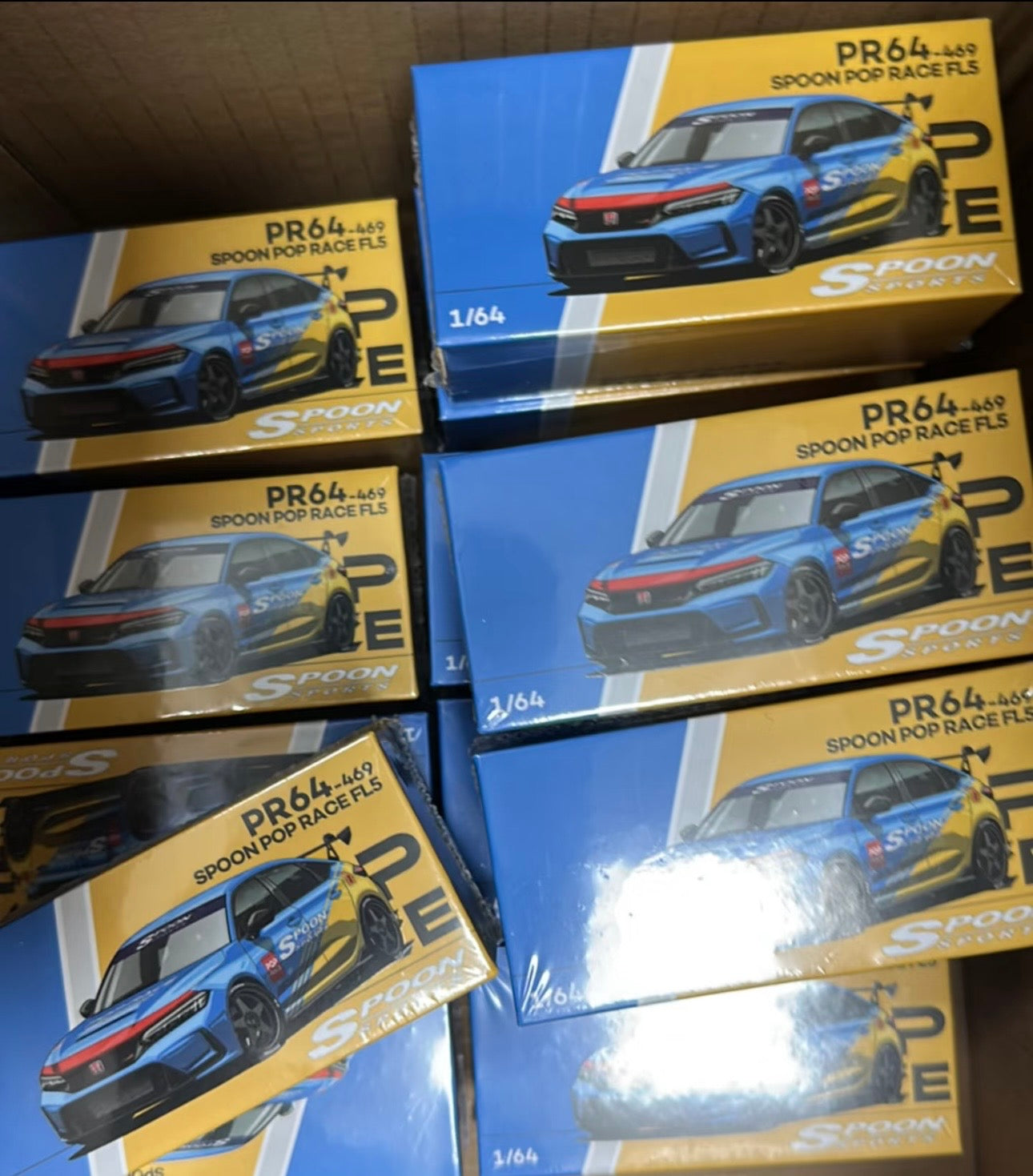 POPRACE 1/64 Spoon Civic Type-R FL5 Tokyo Auto Salon Hong Kong (Copy)