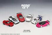 MINIGT 1/64 LB★WORKS Lamborghini Huracán GT Ruby Purple