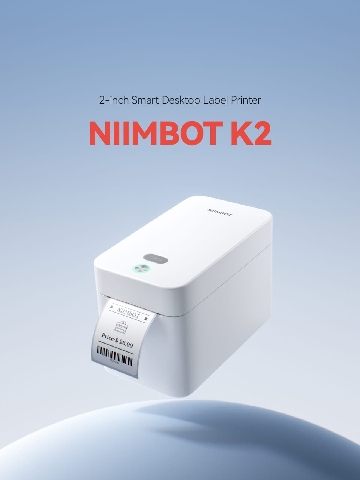 NIIMBOT K2 Desktop Label Printer