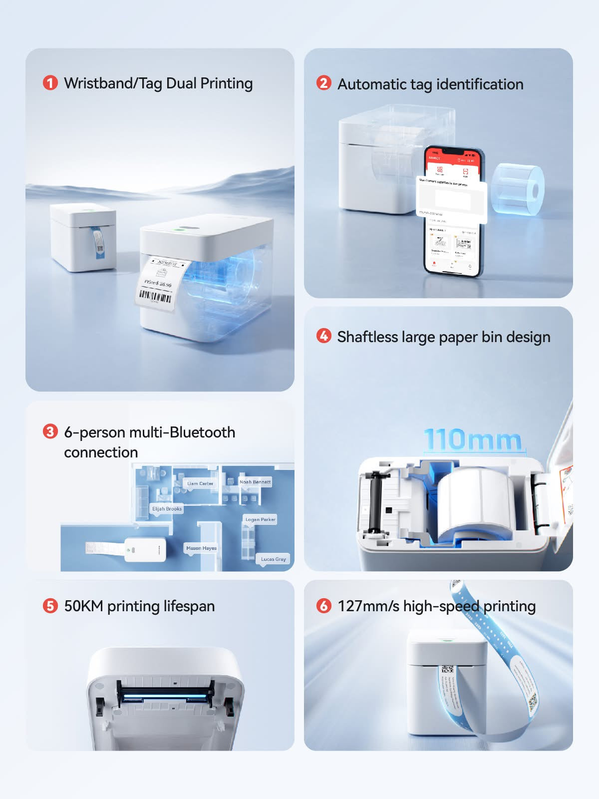 NIIMBOT K2 Desktop Label Printer
