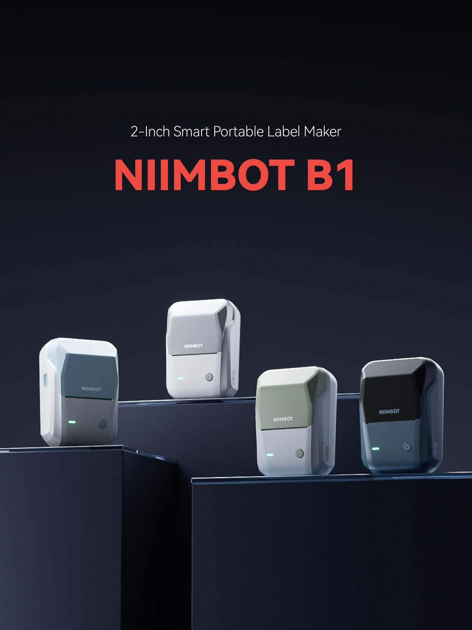 NIIMBOT B1 Inkless Thermal Label Printer