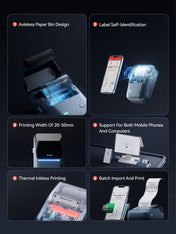 NIIMBOT B1 Inkless Thermal Label Printer