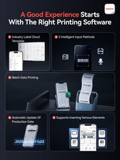NIIMBOT B31 Label Maker Machine with Tape, 3 Inch