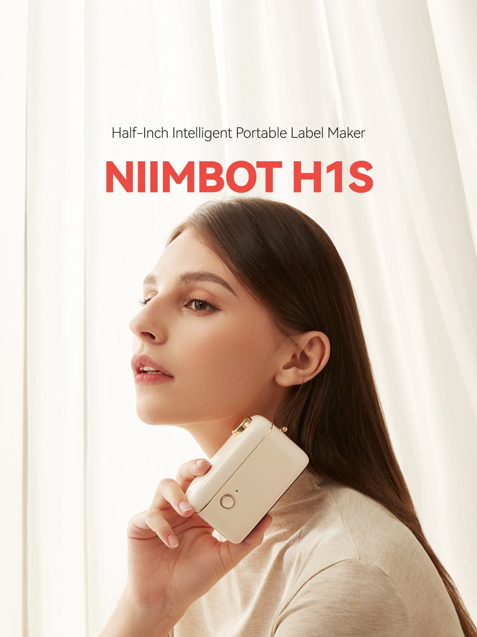 NIIMBOT H1S Label Maker Machine with Tape