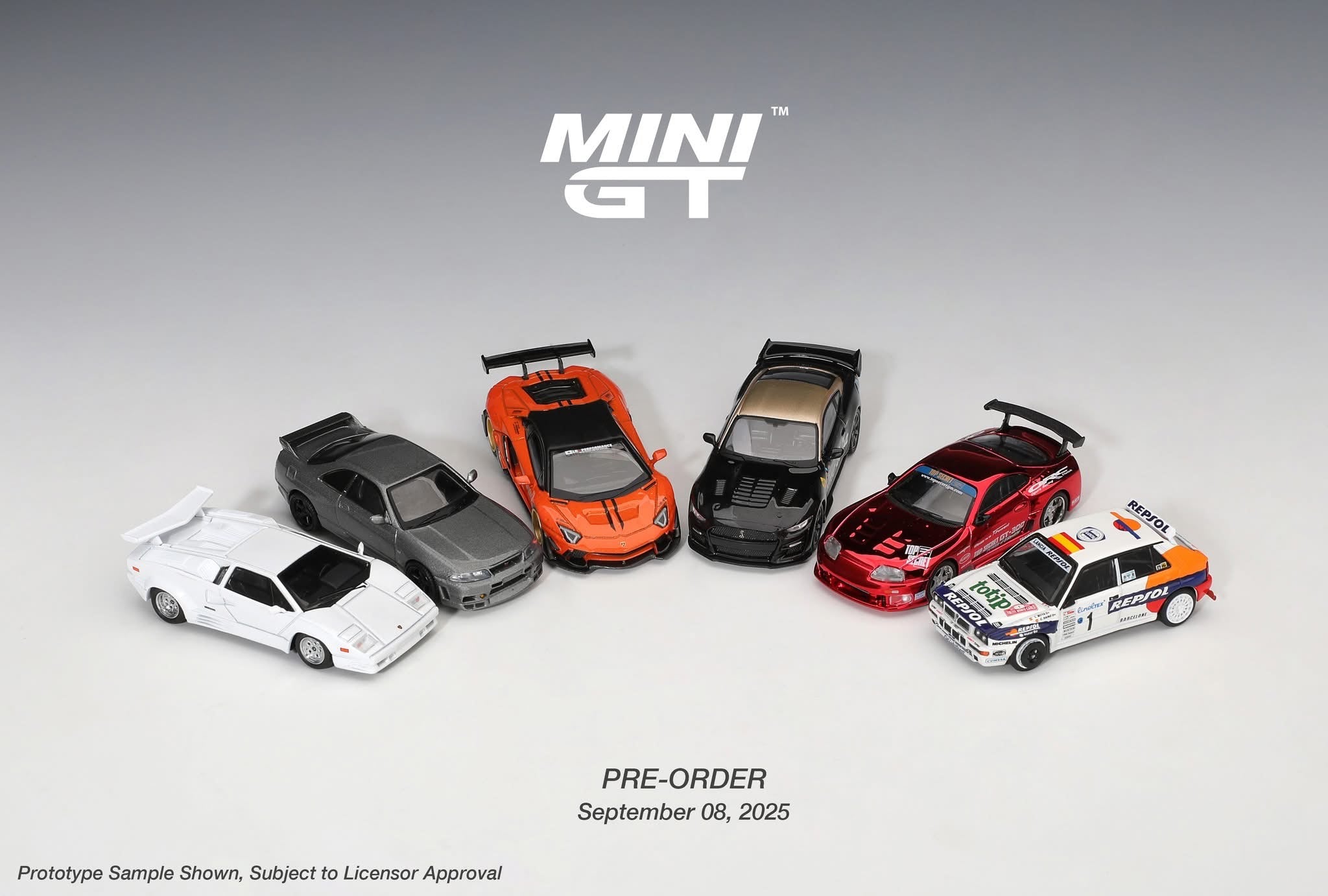 MINIGT 1/64 - Lamborghini Countach 25th Anniversary White