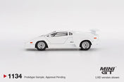 MINIGT 1/64 - Lamborghini Countach 25th Anniversary White