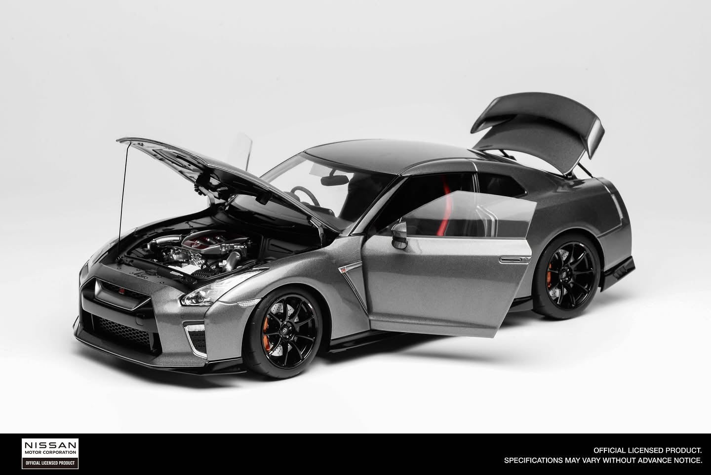 MOTORHELIX - Nissan GT-R (R35) Track Edition Engineered by NISMO 2020 Dark Metal Gray