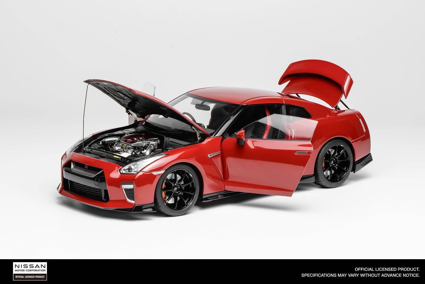 MOTORHELIX - Nissan GT-R (R35) Track Edition Engineered by NISMO 2020 Vibrant Red