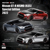 MOTORHELIX 1:18 Nissan GT-R NISMO (R35) Special Edition 2022 NISMO Stealth Gray