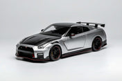 MOTORHELIX 1:18 Nissan GT-R NISMO (R35) Special Edition 2022 NISMO Ultimate Metal Silver
