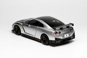 MOTORHELIX 1:18 Nissan GT-R NISMO (R35) Special Edition 2022 NISMO Ultimate Metal Silver