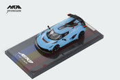 HKM Premium 1:64 Alloy Model! Koenigsegg Jesko Attack High Wing Hypercar
