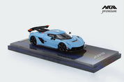 HKM Premium 1:64 Alloy Model! Koenigsegg Jesko Attack High Wing Hypercar