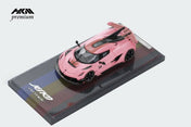 HKM Premium 1:64 Alloy Model! Koenigsegg Jesko Attack High Wing Hypercar
