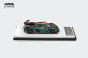 HKM Premium 1:64 Alloy Model! Koenigsegg Jesko Attack High Wing Hypercar